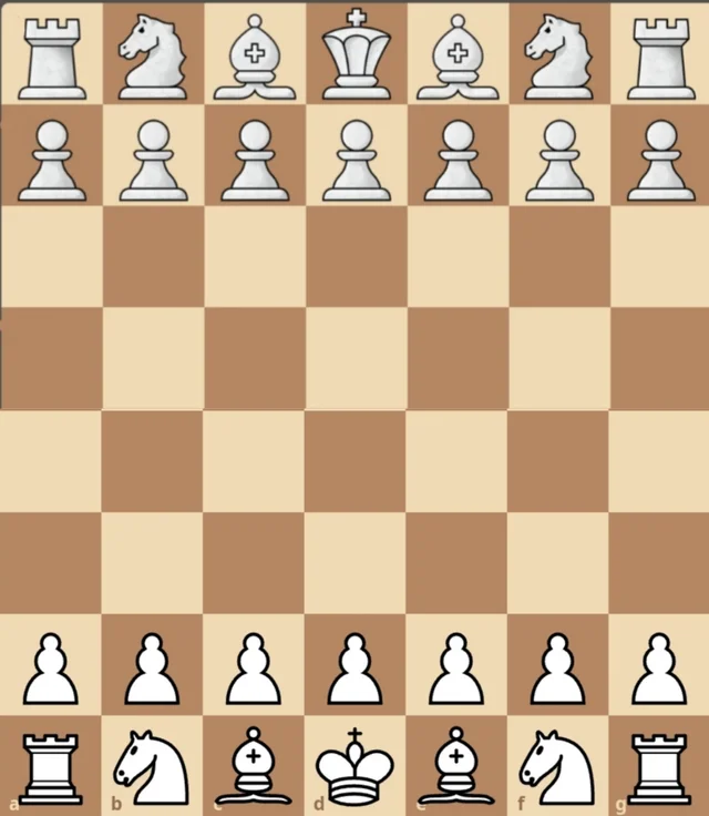 white chess