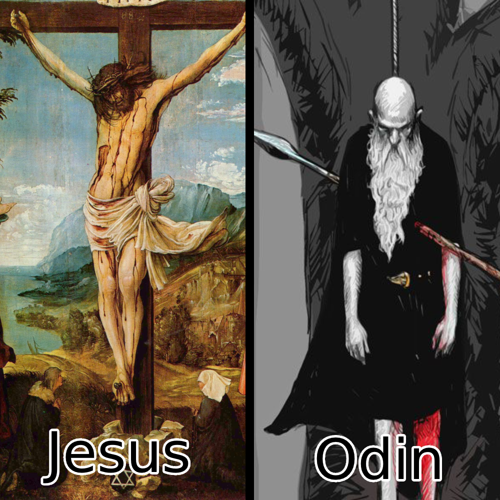 Jesus und Odin
